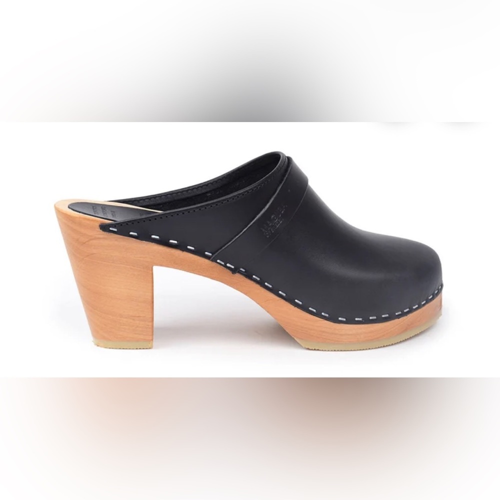Swedish High Heel Clog